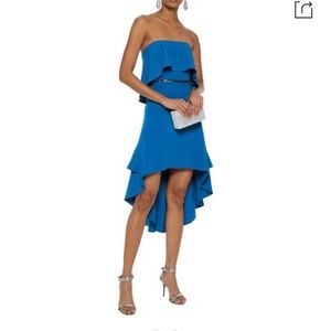 💙New! Gorgeous Blue Hi/Low Sleeveless Gown